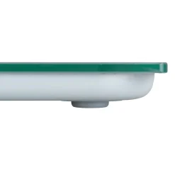 Bilancia digitale Wenko Display a LED vetro grigio max 150 kg