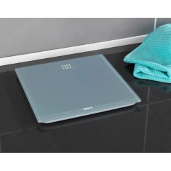Bilancia digitale Wenko Display a LED vetro grigio max 150 kg