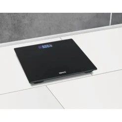 Bilancia digitale Wenko Display LCD vetro nero max 150 kg