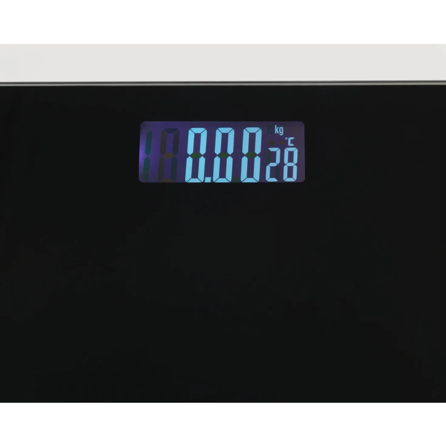 Bilancia digitale Wenko Display LCD vetro nero max 150 kg