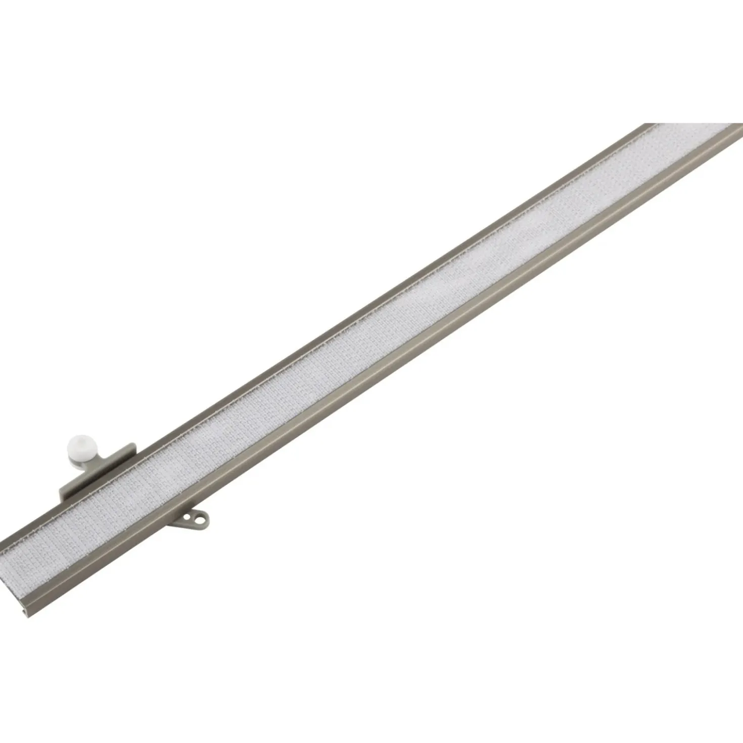 Binario per tende a pannello 60 cm acciaio