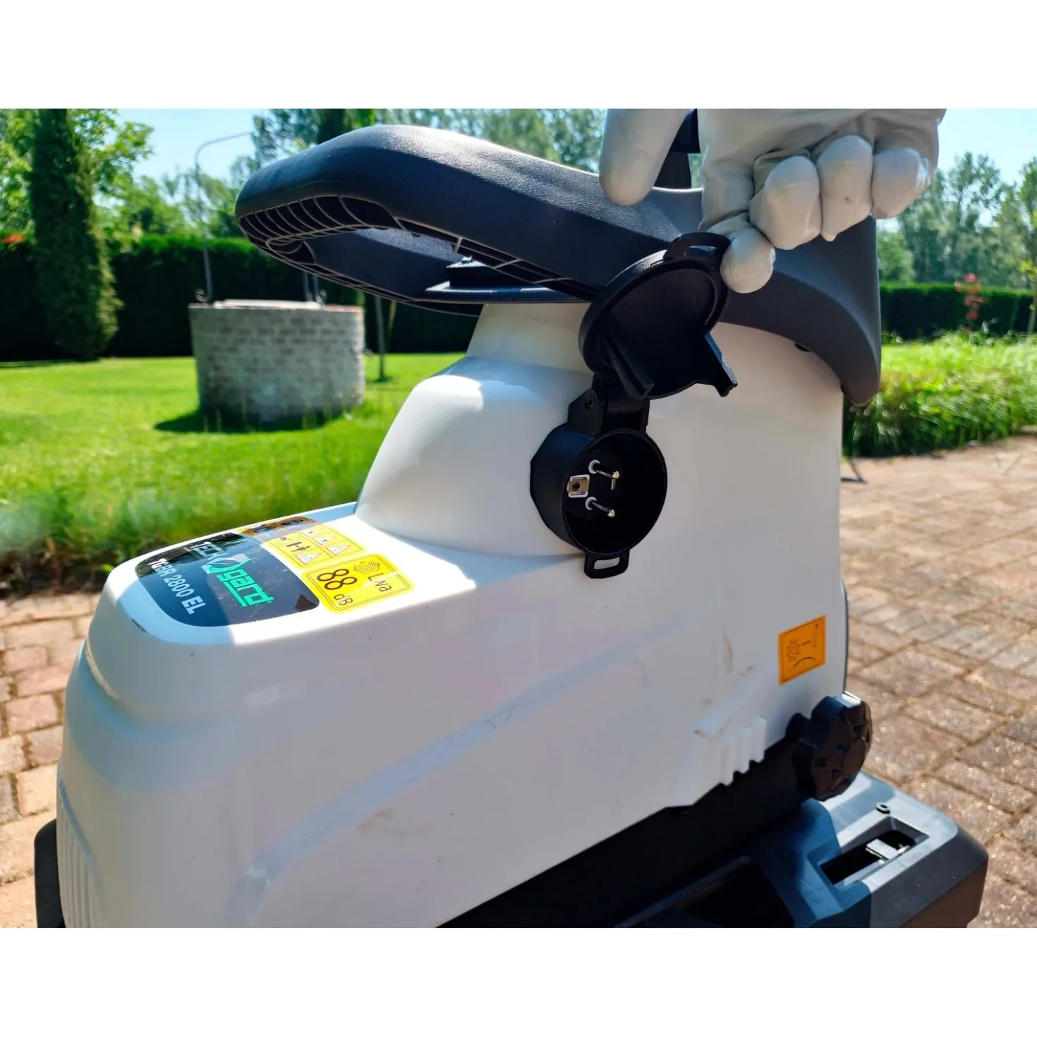 Biotrituratore elettrico TECKGARD TGBR 2800 EL