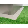 Bordo di protezione falciatura per prato Biohort L 2 m Grigio quarzo met