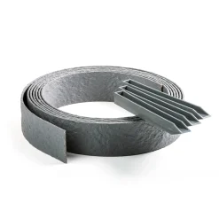Bordura Ecolat grigio dimensioni 10 m x 14 cm