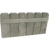Bordura in cemento bois grise 50x3,5x25 cm