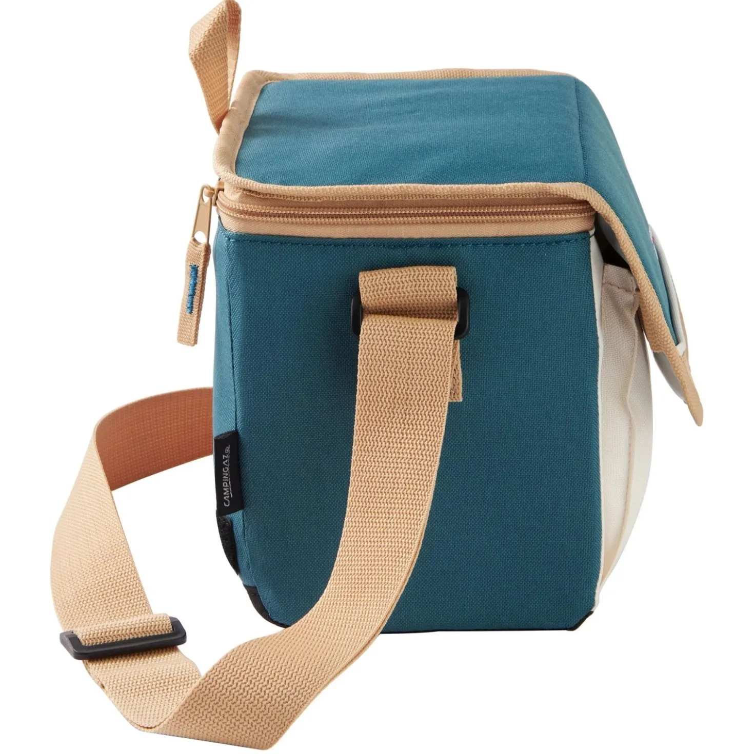 Borsa termica Campingaz Fold`N Cool Minimaxi Outdoor bianco-turchese 5 l