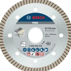 Bosch disco diamantato Ceramic Extra-Clean Turbo Ø 115 mm