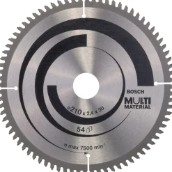 Bosch lama per seghe circolari Multi Material Ø 210 80D