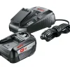 Bosch Starter Set batteria e caricabatteria 6Ah