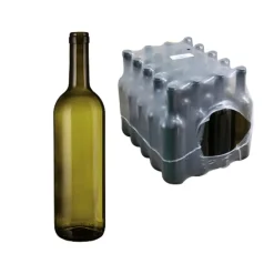 Bottiglie vetro bordolesi 750 ml cf 20 pezzi