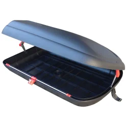 Box auto finitura carbonio doppia chiusura 320 l
