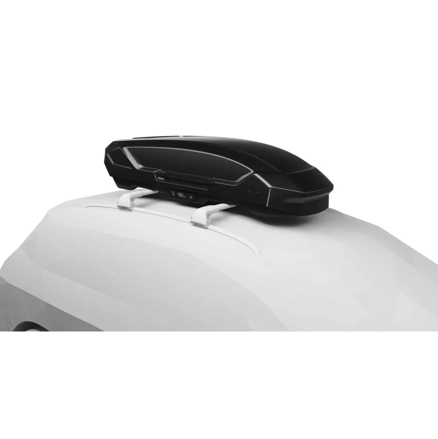 Box da tetto per auto Motion 3 Sport nero lucido