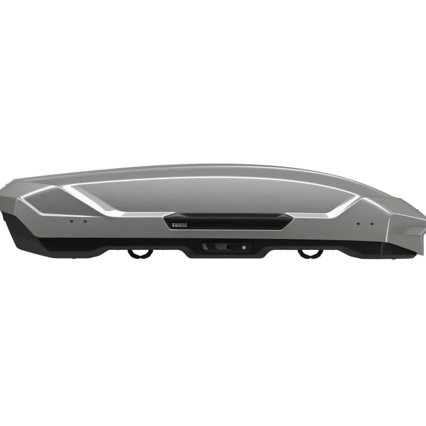 Box da tetto per auto Motion 3 L titanio lucido