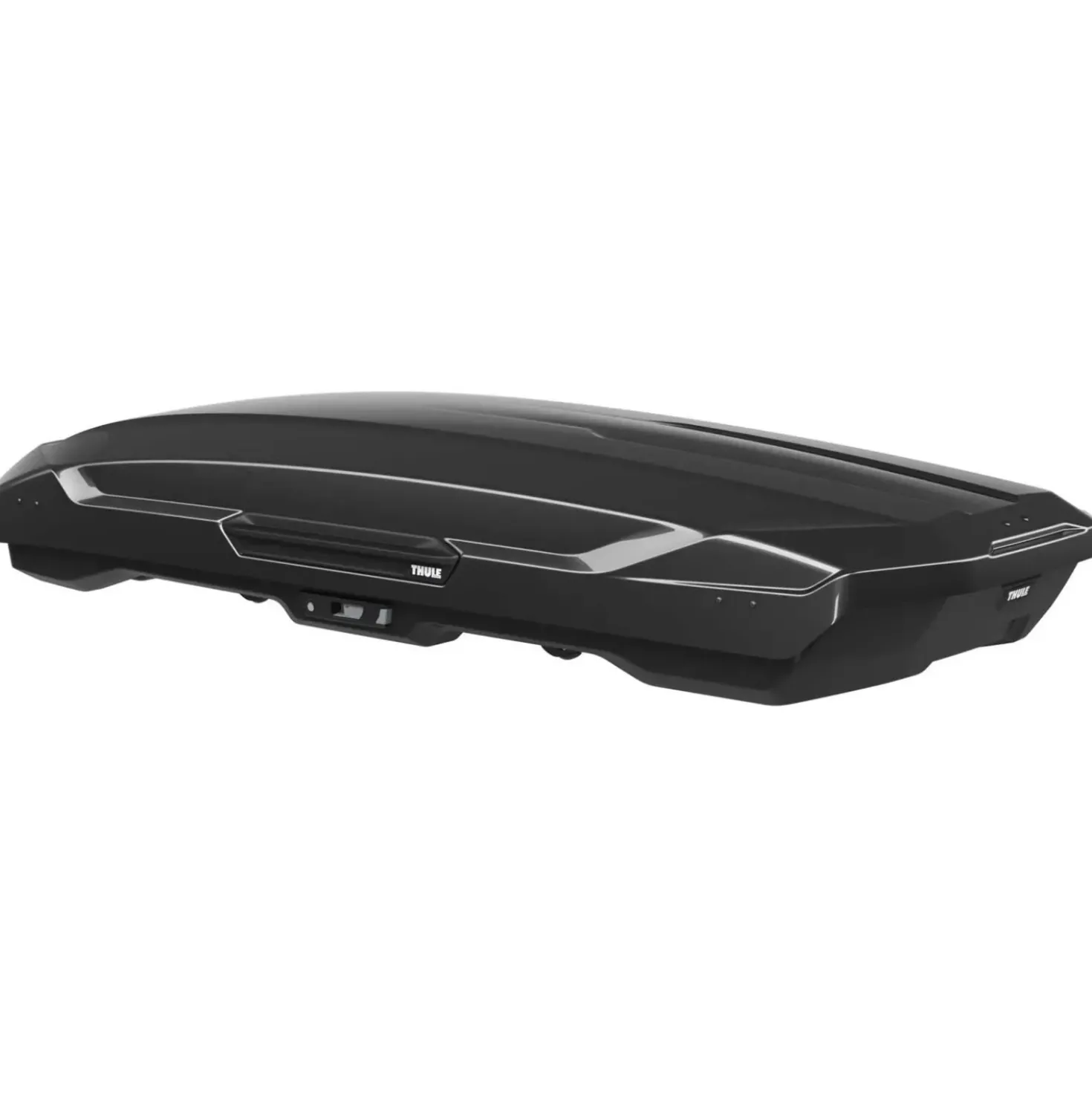 Box da tetto per auto Motion 3 XXL Low nero lucido