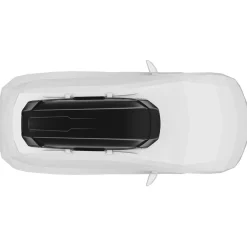 Box da tetto per auto Motion 3 XXL nero lucido