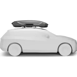 Box da tetto per auto Motion 3 XXL titanio lucido
