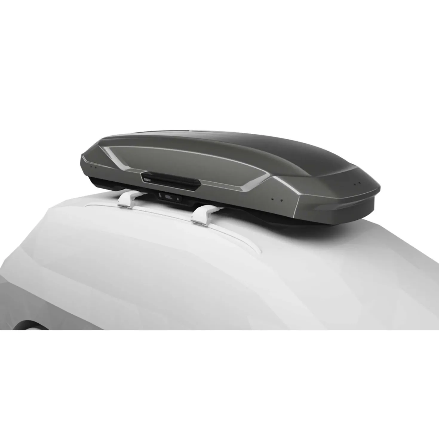 Box da tetto per auto Motion 3 XXL titanio lucido
