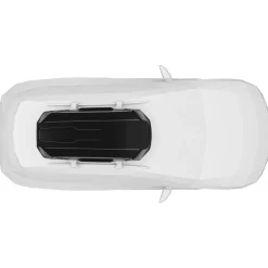 Box da tetto per auto Motion 3 M nero lucido