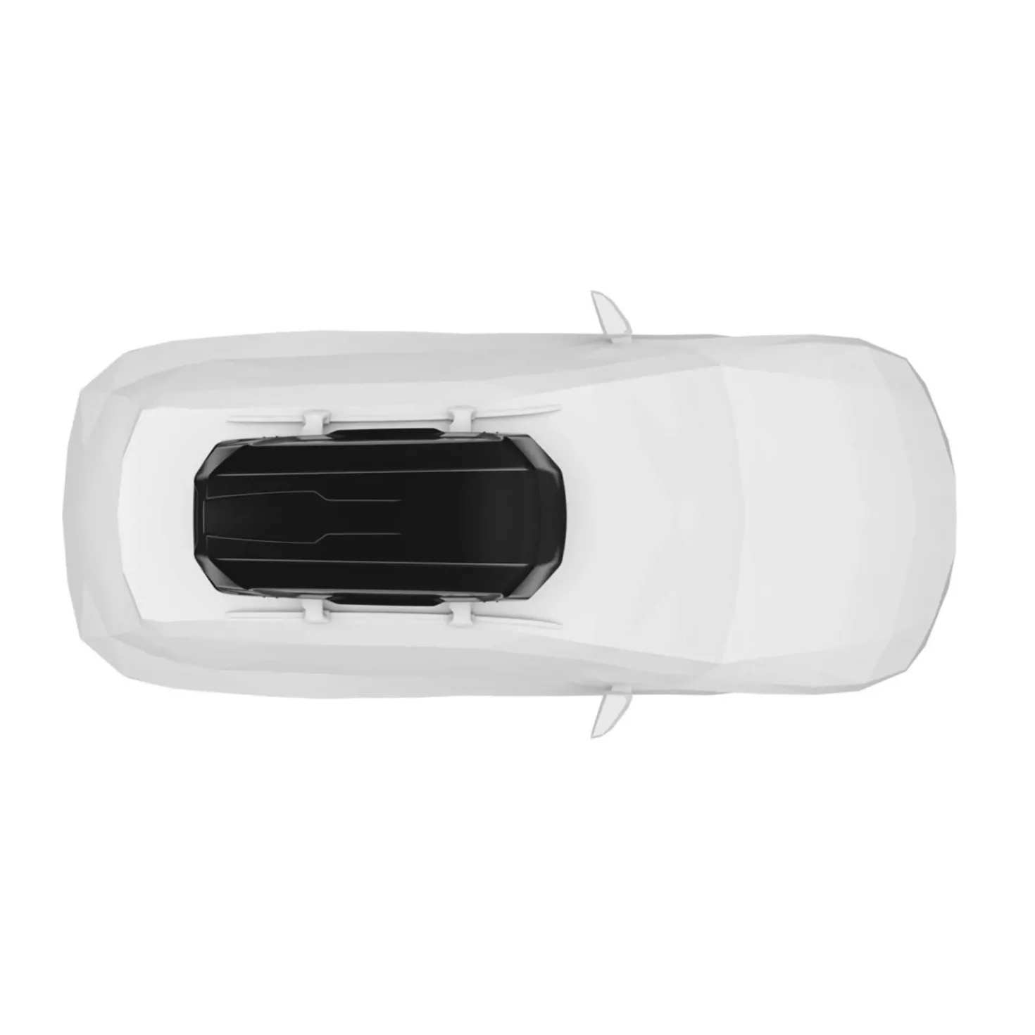 Box da tetto per auto Motion 3 M nero lucido