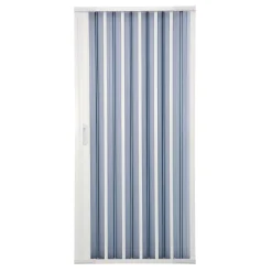 Box doccia a soffietto 1 lato regolabile bianco H 184 x L 116 cm