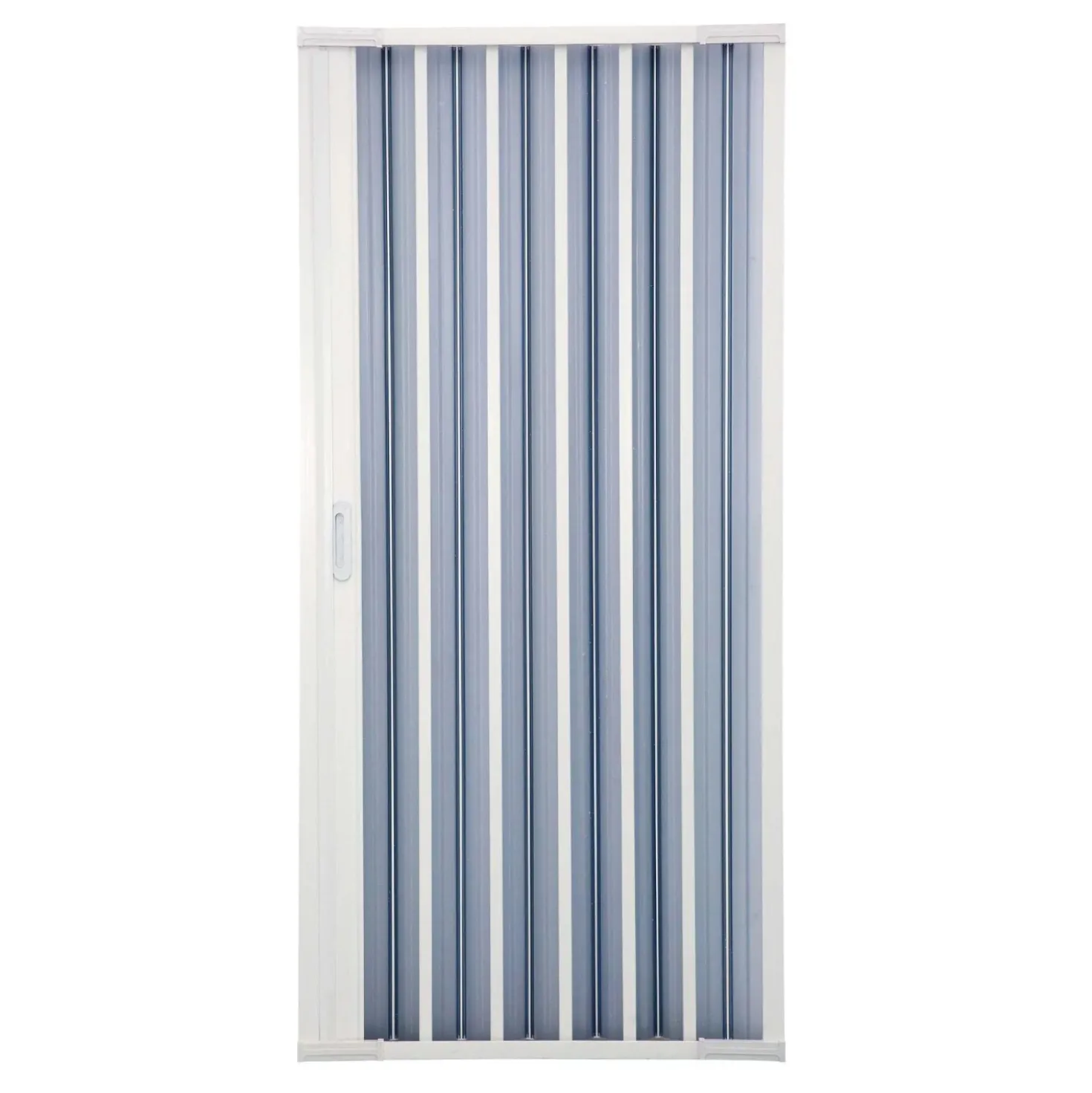 Box doccia a soffietto 1 lato regolabile bianco H 184 x L 116 cm