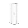 Box doccia angolare Sixty trasparente cromo 6 mm 70x90x190 cm