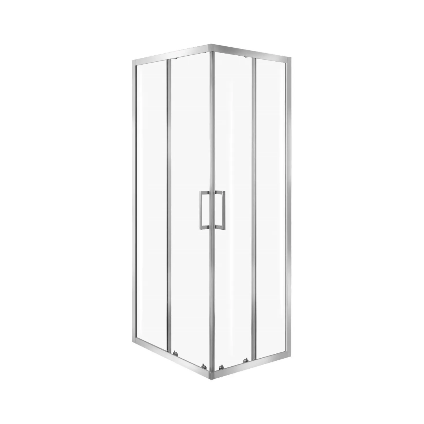 Box doccia angolare Sixty trasparente cromo 6 mm 70x90x190 cm
