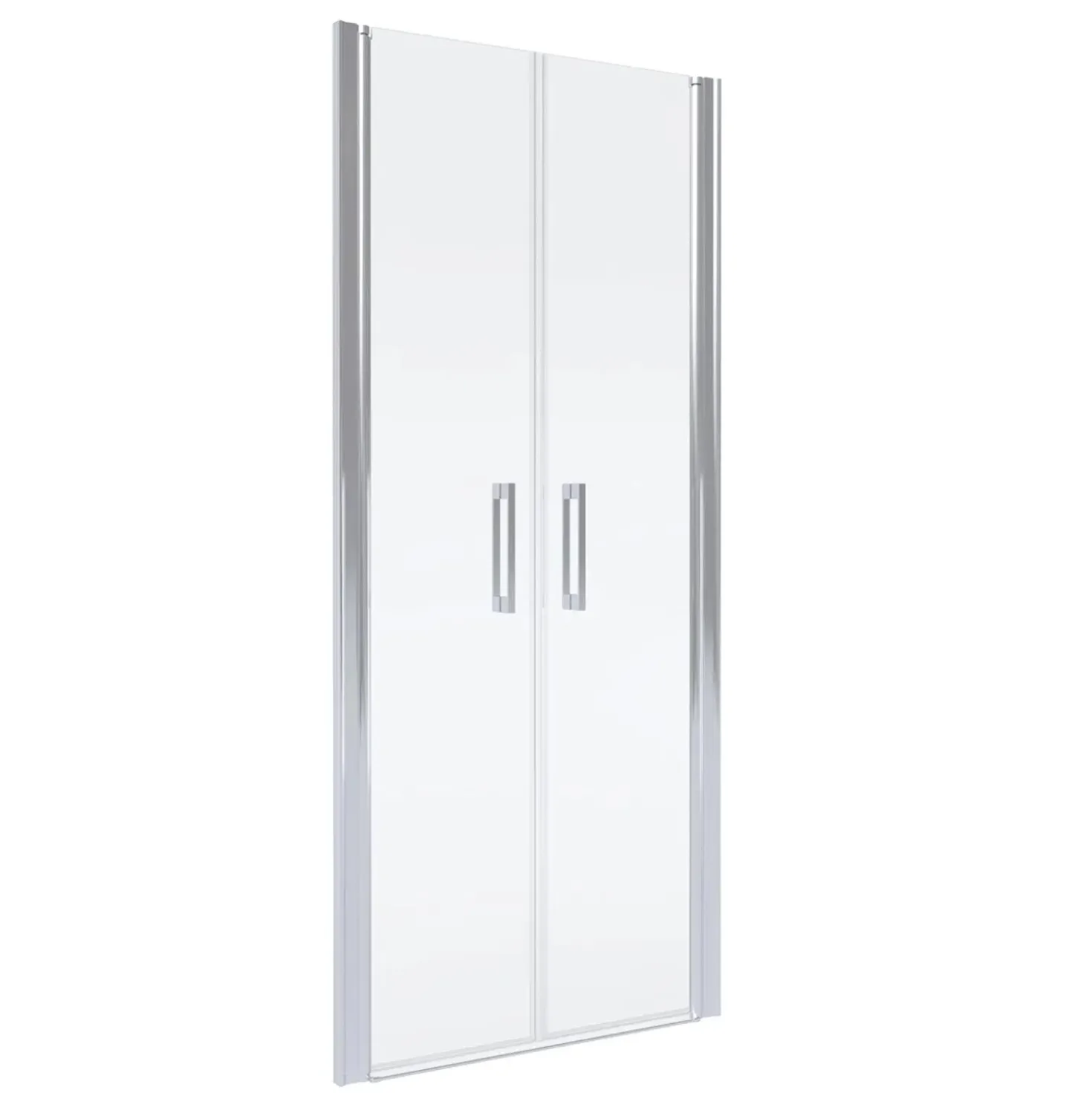 Box doccia con porta battente a due ante New Lisboa 77-80x195 cm