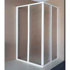 Box doccia rettangolare "Antille" cm 68-79/78-89 vetro 3 mm h cm 185