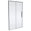 Box doccia scorrevole Slim 108-110x200 cm nero
