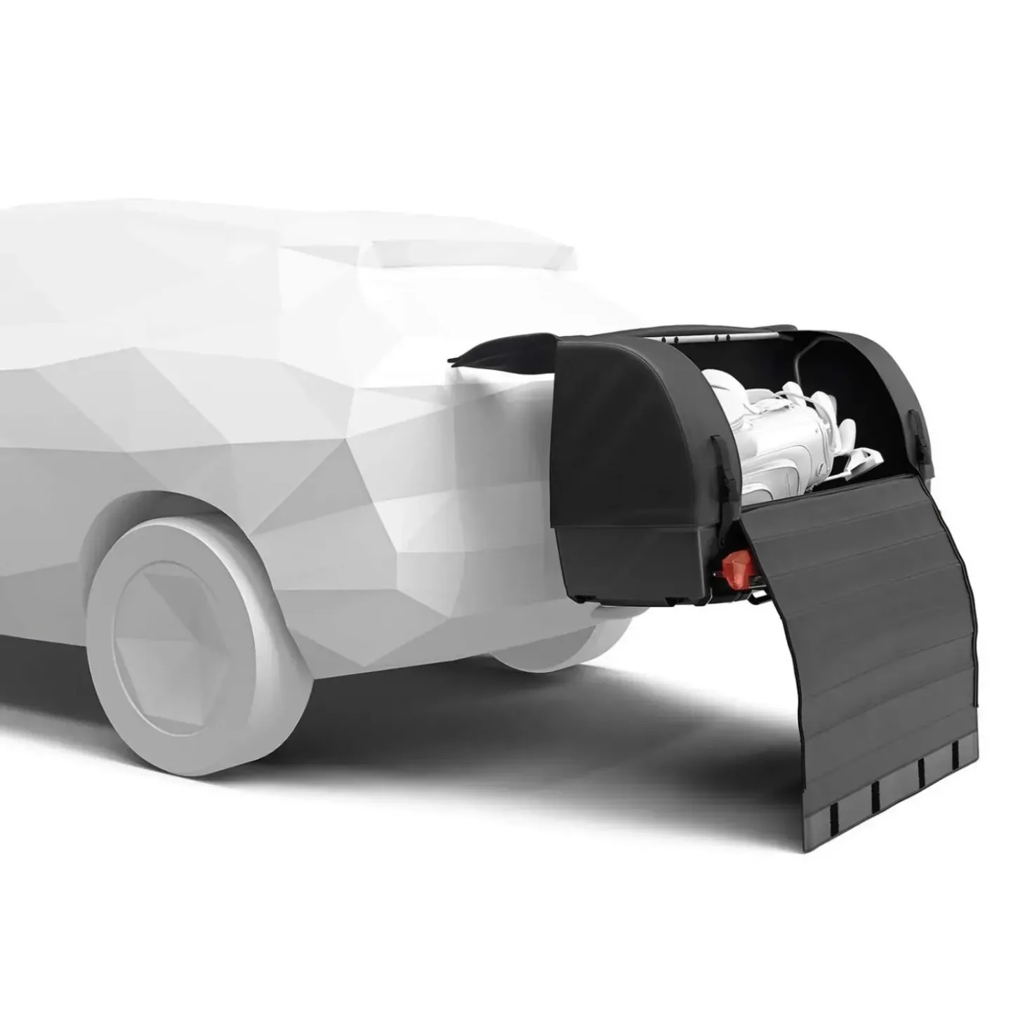 Box posteriore da gancio traino per auto Onto 2