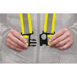 Bretelle catarifrangenti X-Belt giallo taglia unica