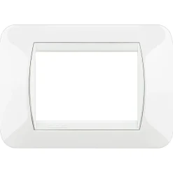 Bticino Living International placca 3 posti bianco
