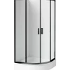 Cabina doccia Juraguá con piatto semicircol Caimito Idrostile 900x1850 mm bianco