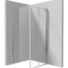 Cabina doccia quadrata Coliseo Idrostile Kerria 900x2000 mm cromo