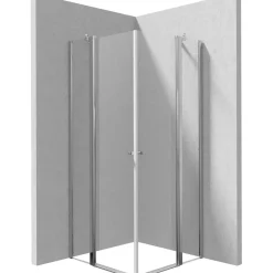 Cabina doccia quadrata Coliseo Idrostile Cabaiguán 900x2000 mm cromo