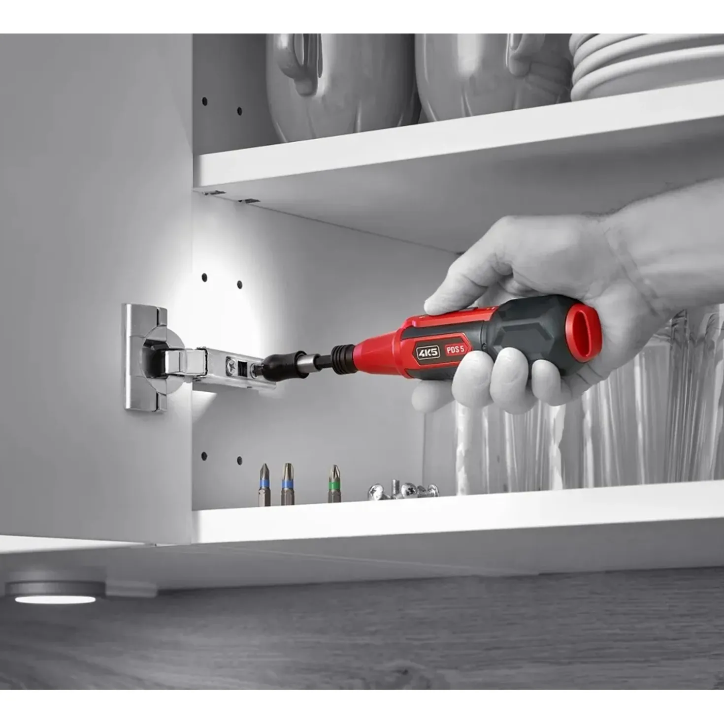 Cacciavite elettrico PDS 5 set con bit