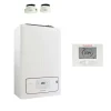 Caldaia a condensazione murale Immergas 748x440x253 mm bianco