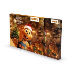 Calendario dell`Avvento con utensili OBI 24 pz