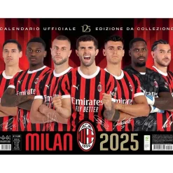 Calendario Ufficiale 2025 Milan autografato