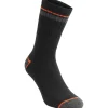 Calza da lavoro Black+Decker Stripe nero tg. 43-46 3 pz