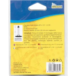 Camera aria 26x1,90/1,95 valvola shreder/americana