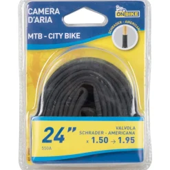 Camera d`aria bici Mountain Bike 24" x 1,50/1,95"