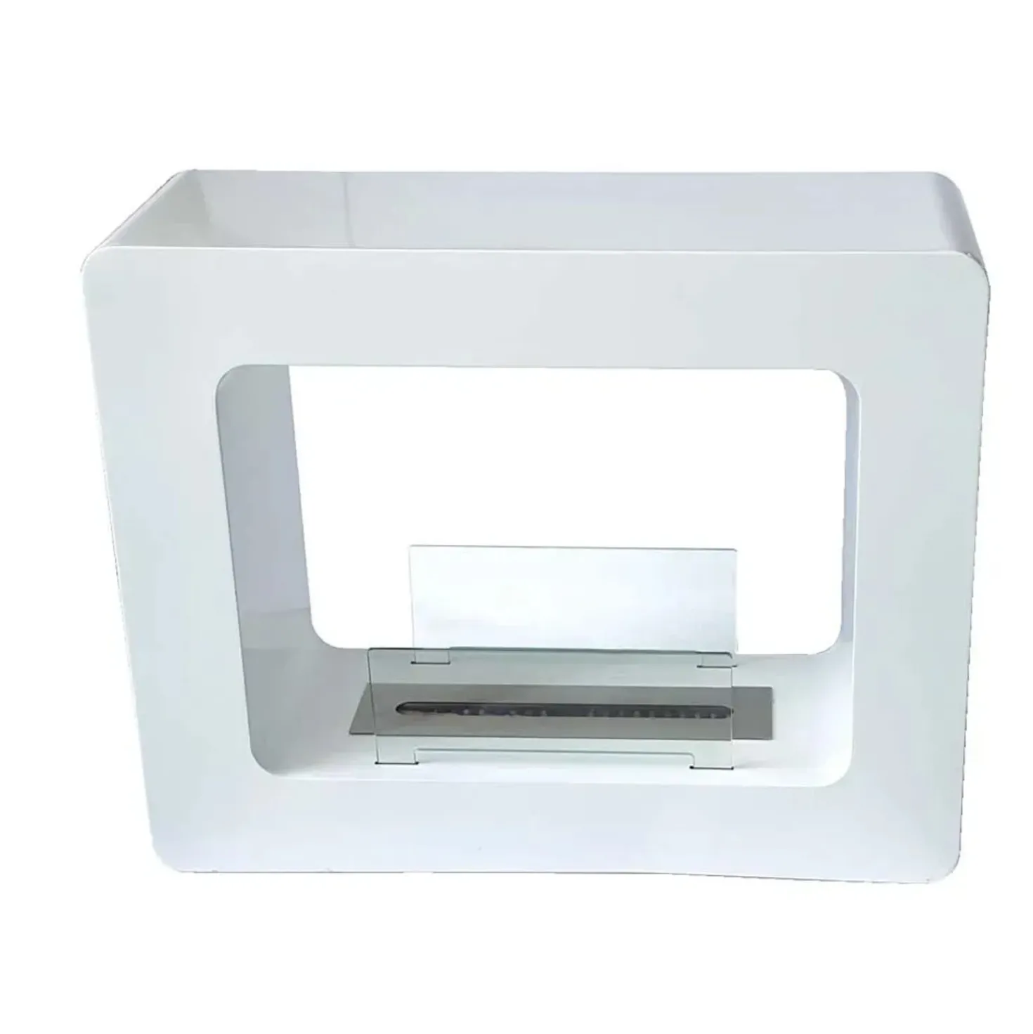 Camino bioetanolo da pavimento Tikal bruciatore 1,7 l - 3 kw/h bianco