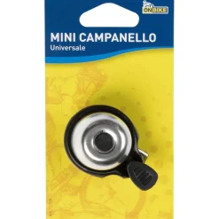 Campanello mini universale con base nero