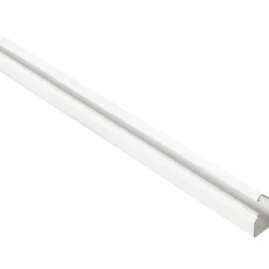 Canale portacavo adesivo 12x12 mm a 1 via bianco 2 m