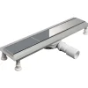 Canaletta scarico universale Idrostile alluminio 50 cm cromo