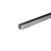 Canalina U 1 m 25x20 mm alluminio naturale