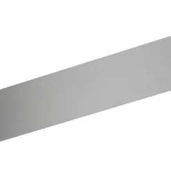 Canalina U 2 m 12x10 mm alluminio argento