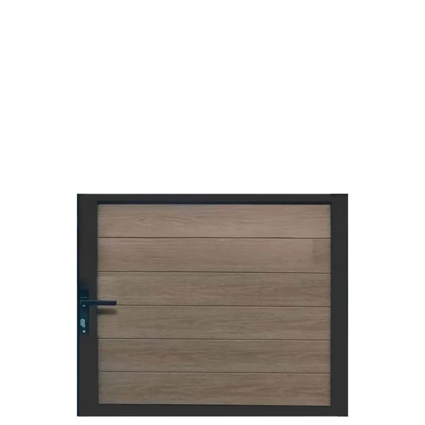 Cancello in WPC effetto legno Teck per pannello 90x95 cm legno